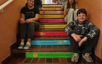 Uređenje Škole u sklopu projekta „Pozitiva u kreativi“